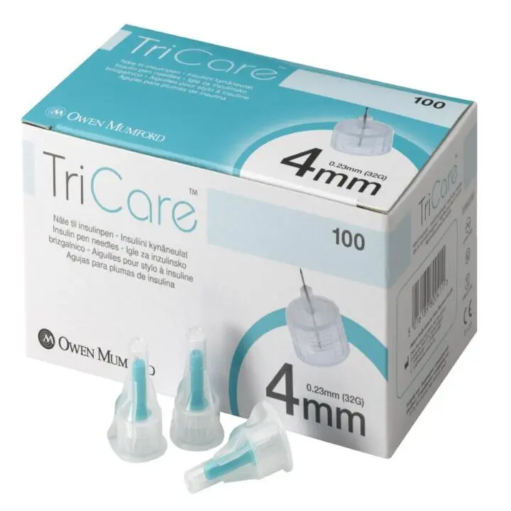 Tricare Pentip Pen Needles - Box of 100
