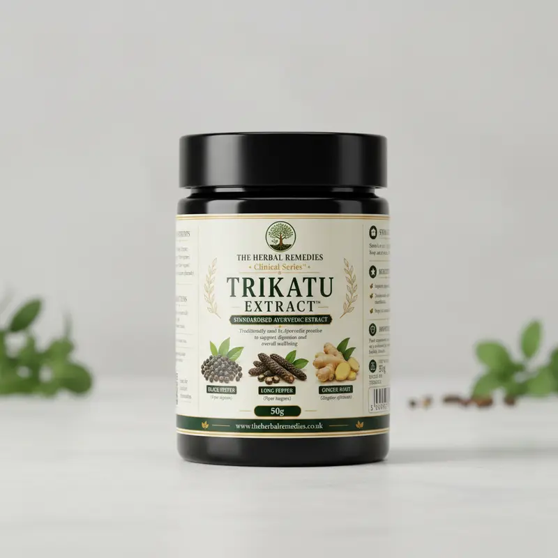 Trikatu Churna Extract – (Black Pepper • Long Pepper • Ginger)
