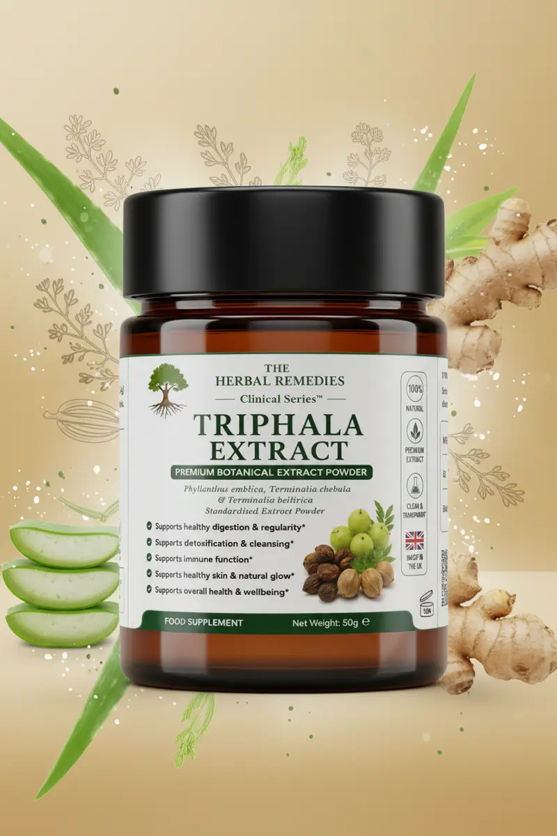 Triphala Extract | Digestive Health, Gut Wellness & Natural Detox Support