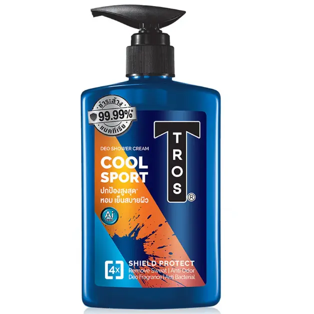 TROS - Orange Deo Shower Gel Cool Sport 450ml.