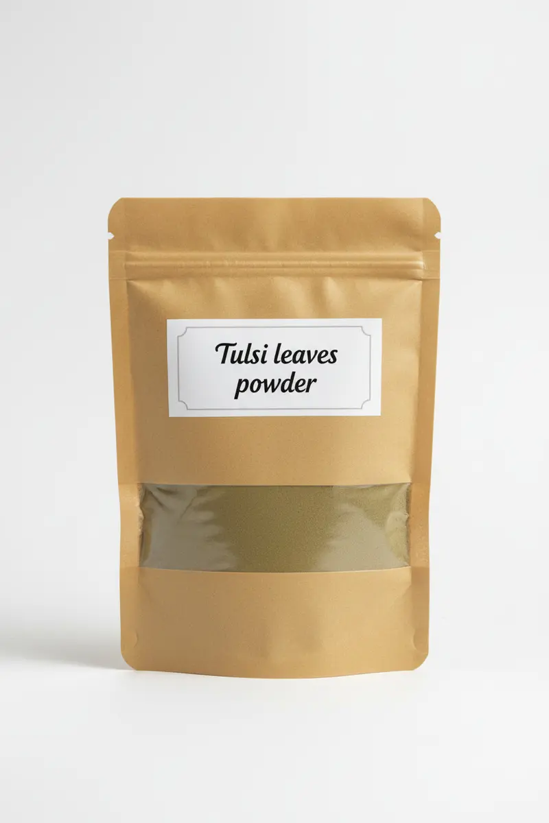 Tulsi Leaves Powder (Holy Basil) – Organic Ayurvedic Adaptogen