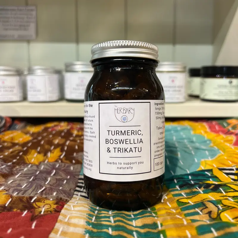 Turmeric, Boswellia & Trikatu capsules