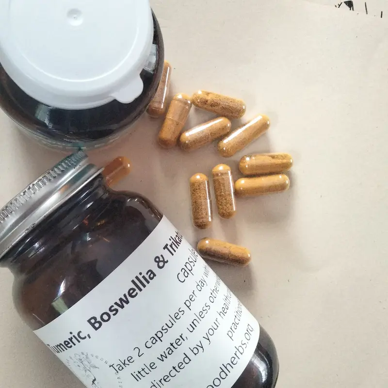 Turmeric, Boswellia & Trikatu capsules