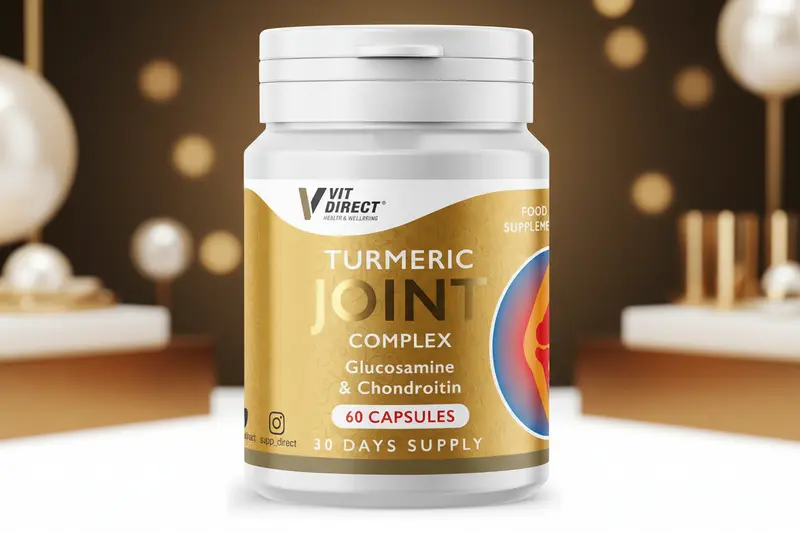 Turmeric Joint Complex Capsules With Glucosamine & Chondroitin – 60 Capsules