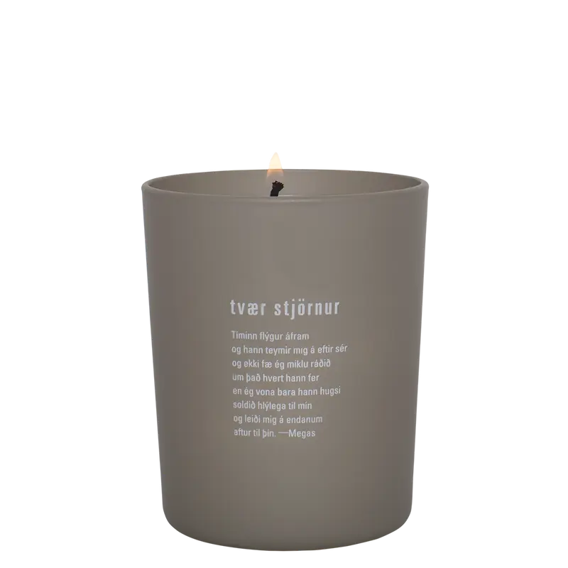 Tvær Stjörnur Scented Candle