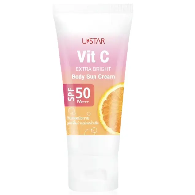 U-Star - Vit C Extra Bright Body Sun Cream SPF50 PA+++ 60g.
