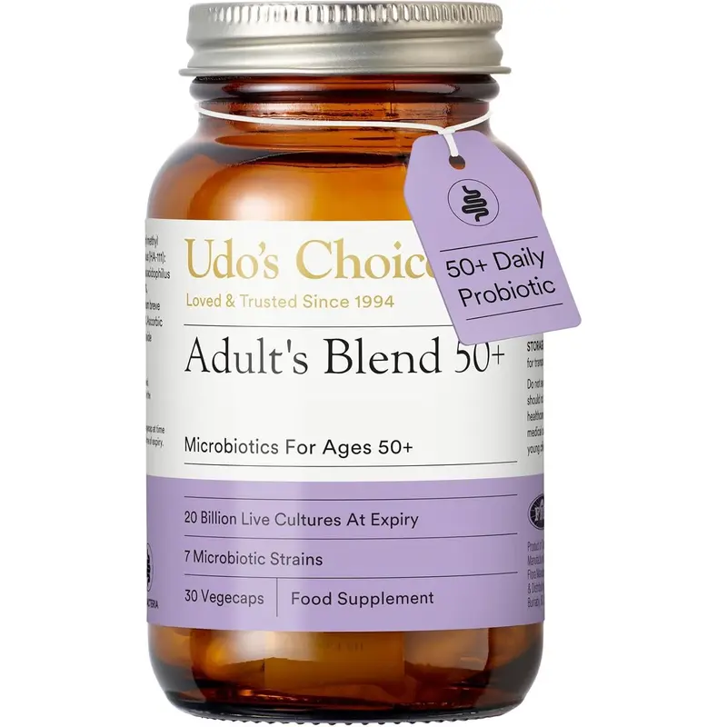 Udo's Choice Adult 50+ Microbiotics - 30 Capsules