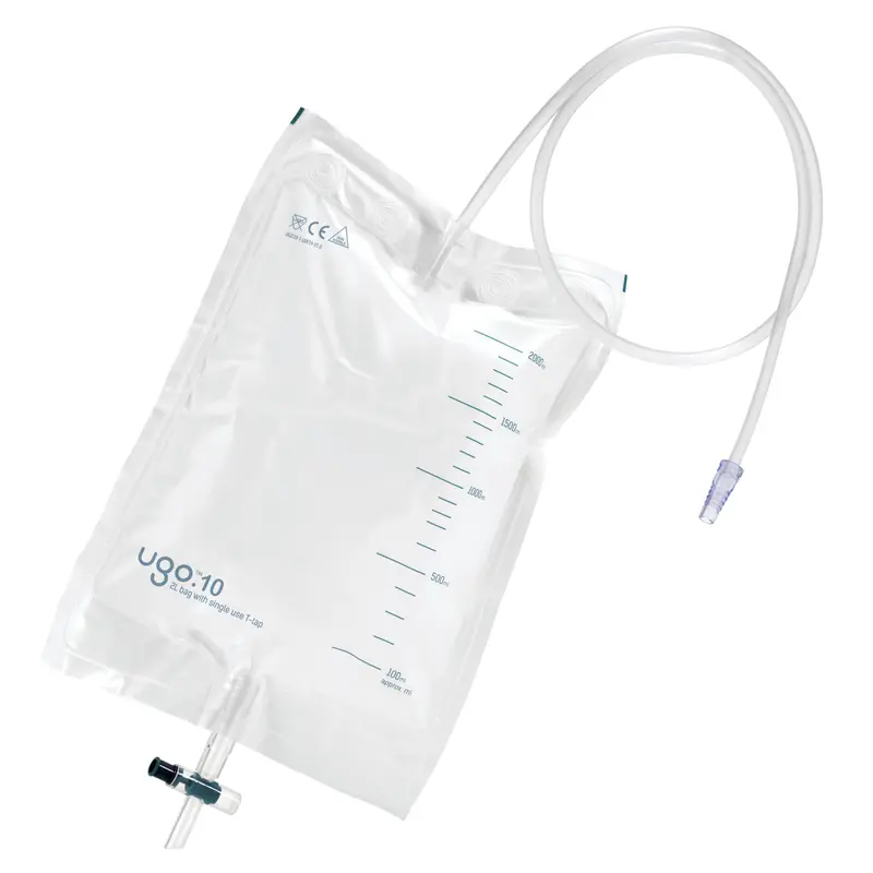 Ugo 2L Drainage Bags - Urine Night Bags (x10)