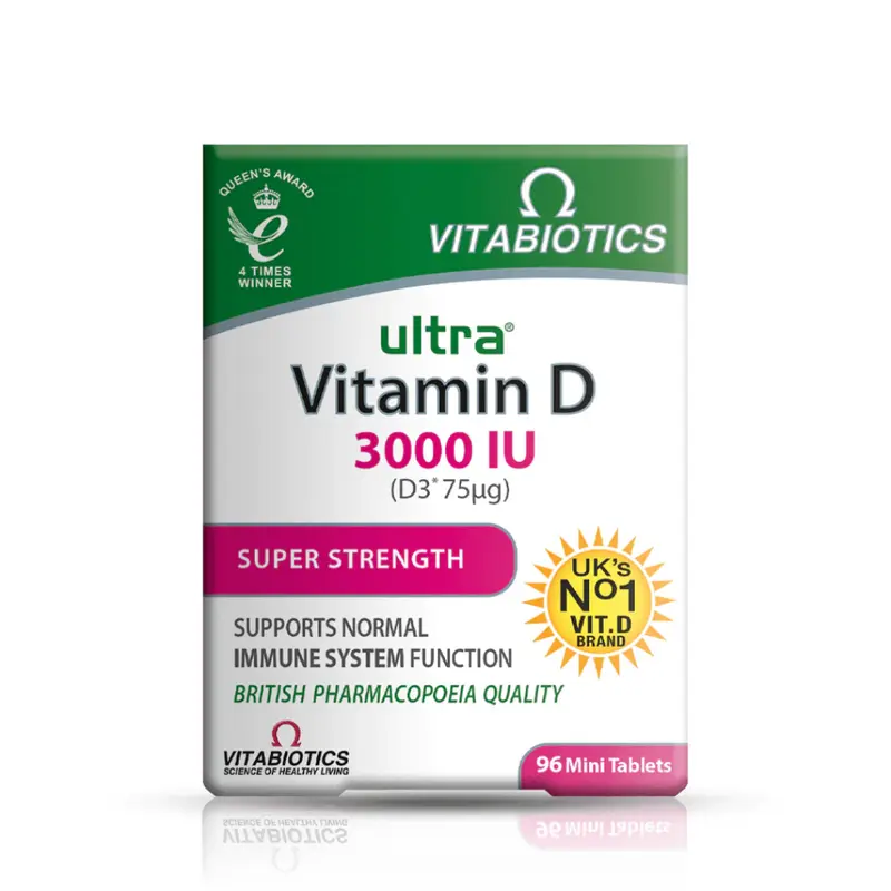 Ultra Vitamin D 3000IU 96 Tablets (U)
