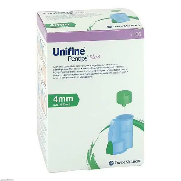 Unifine Pentips Plus Pen Needles – Box of 100