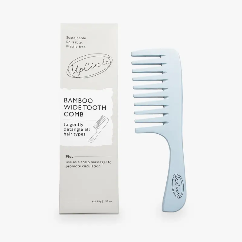 UpCircle Bamboo Wide Tooth Comb 1pcs