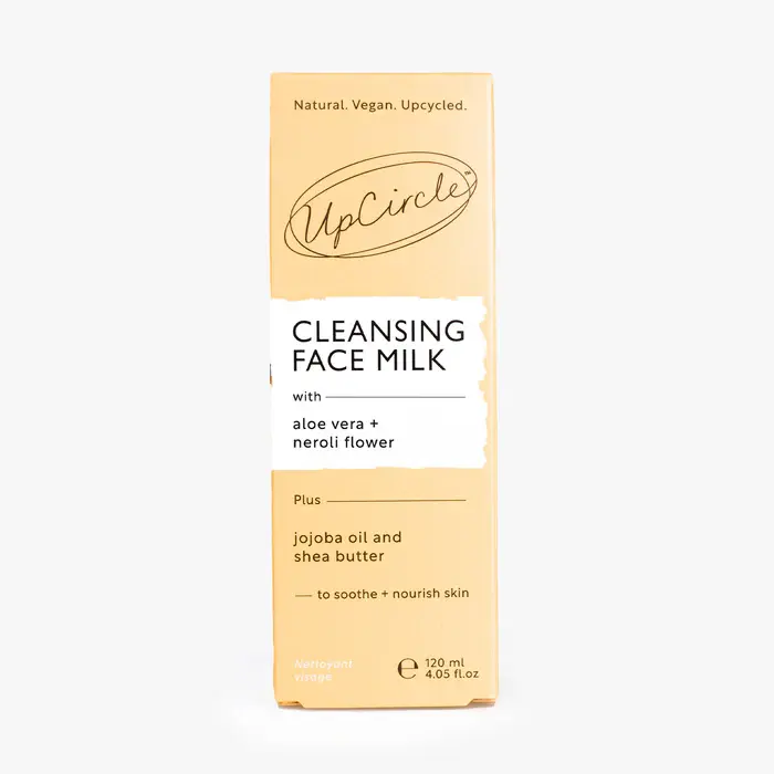UpCircle Cleansing Face Milk with Aloe Vera + upcycled Oat Powder 120ml