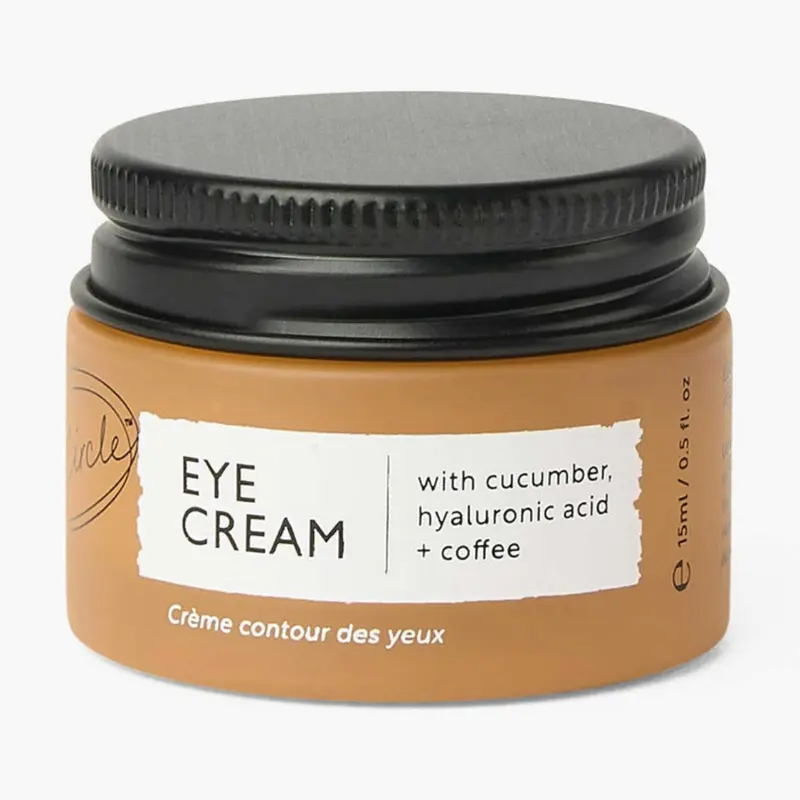 UpCircle Eye Cream with Cucumber, Hyaluronic Acid + Coffee 15ml