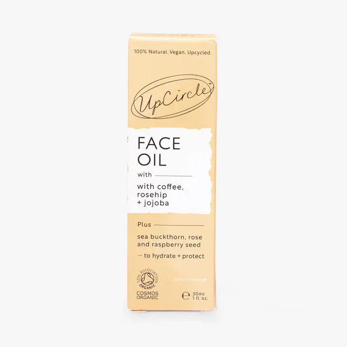 UpCircle Face Oil with coffee, rosehip + jojoba - Aluminium Cap 30ml