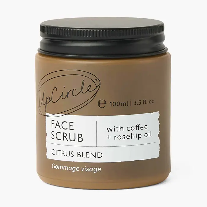 UpCircle Face Scrub with Coffee + Rosehip Oil - Citrus Blend 100ml