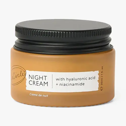 UpCircle Night Cream with Hyaluronic Acid + Niacinamide - Mini Size 30ml