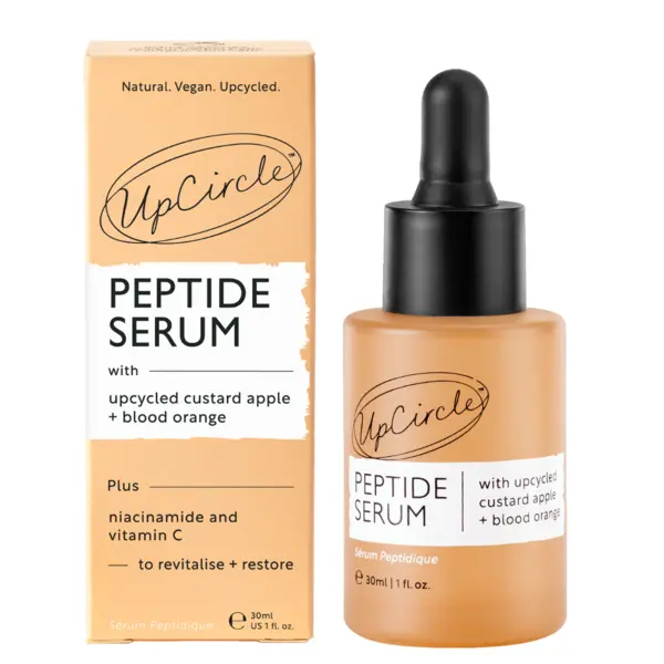 UpCircle Peptide Serum with upcycled Custard Apple + Blood Orange 30ml