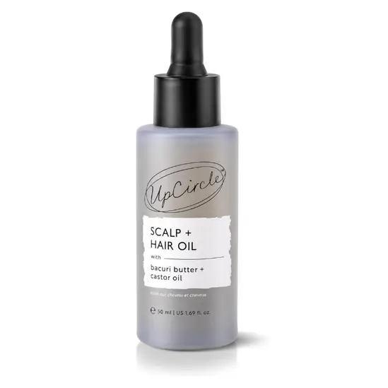 UpCircle Scalp + Hair Oil with upcycled Bacuri butter and castor oil 50ml