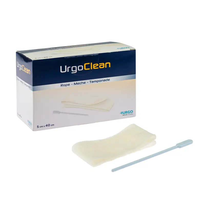 UrgoClean Absorant Dressing Pad Ribbon - With Probe (Multiple Sizes) (x5)
