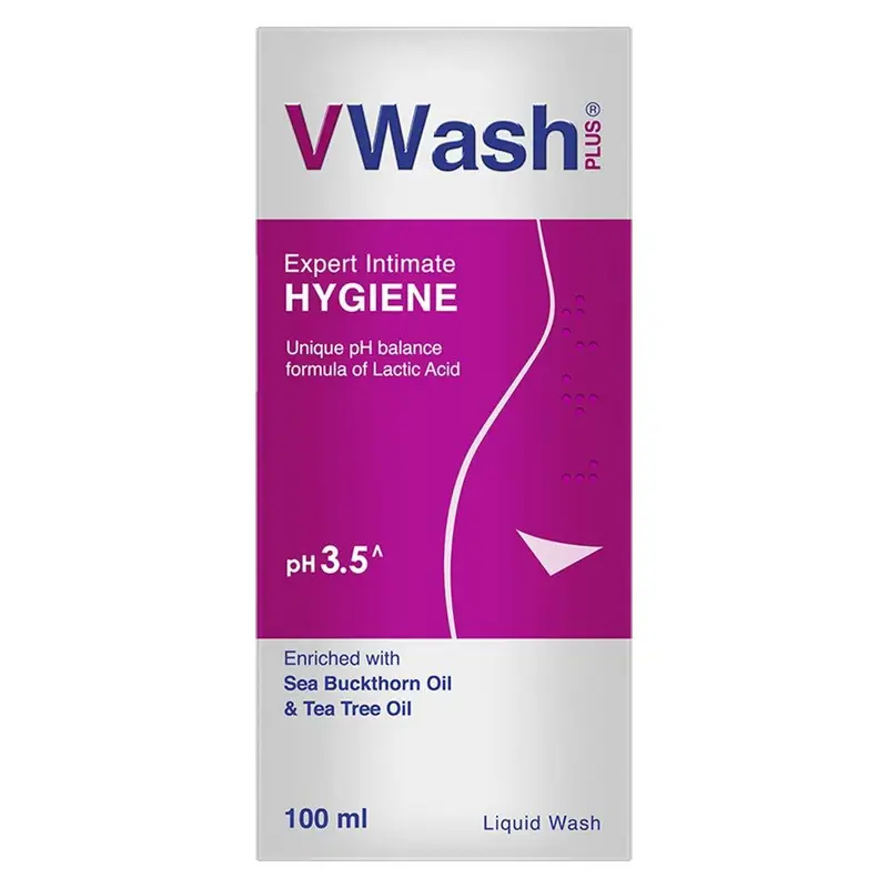 V WASH helps in vaginal irritation and infection 100ml