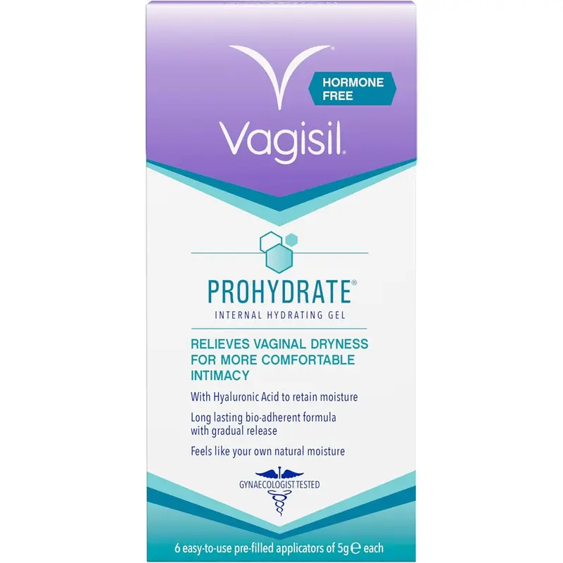 Vagisil ProHydrate Internal Moisturising Gel 6 x 5g