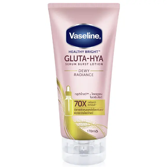 Vaseline - Healthy Bright Gluta-Hya Serum Burst Lotion Dewy Radiance 170ml