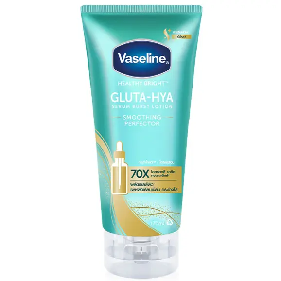 Vaseline - Healthy Bright Gluta-Hya Serum Burst Smoothing Perfector 170ml.