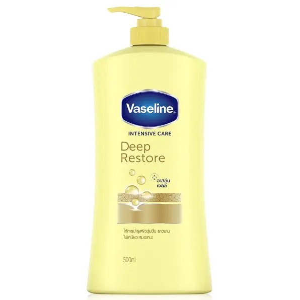 Vaseline - Intensive Care Lotion Deep Restore Yellow 500ml.