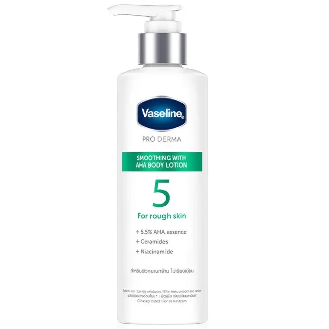 Vaseline - Pro Derma Smoothing with AHA Body Lotion No.5 250ml.