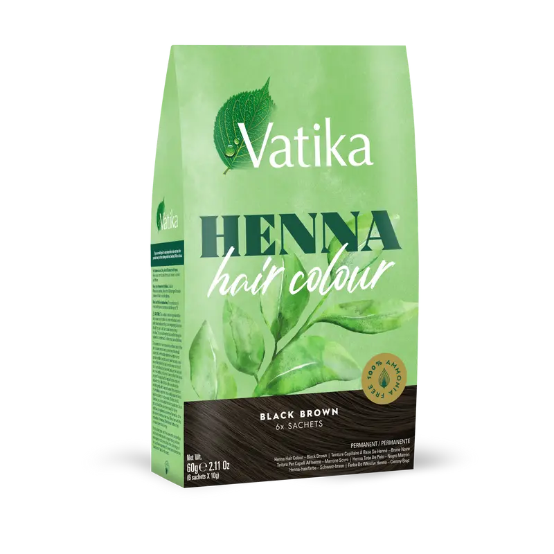 Vatika Henna Hair Colour - Black Brown