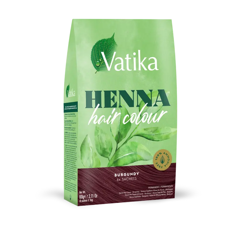 Vatika Henna Hair Colour - Burgandy
