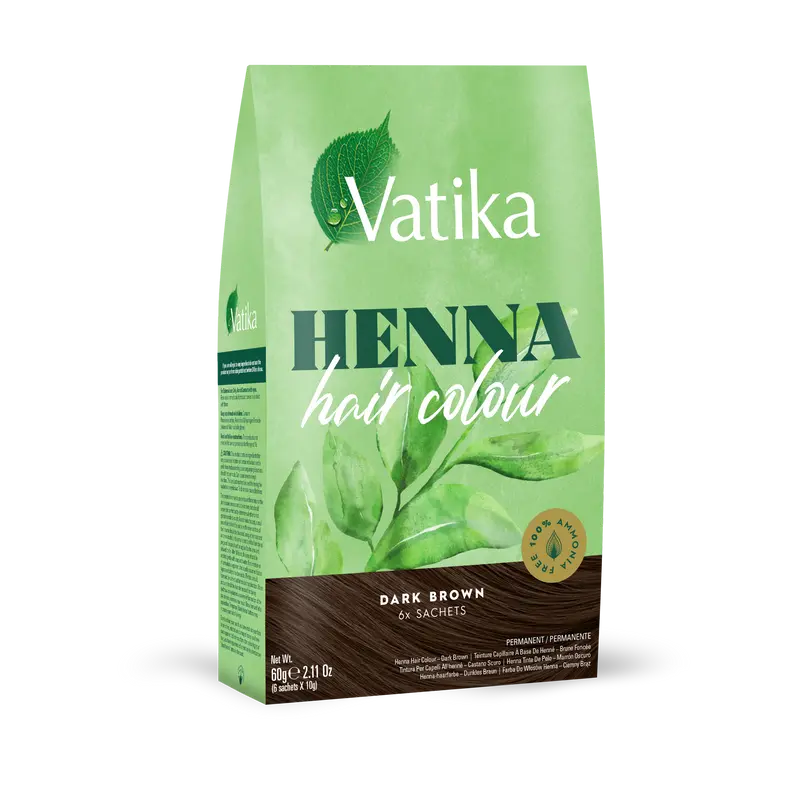 Vatika Henna Hair Colour - Dark Brown