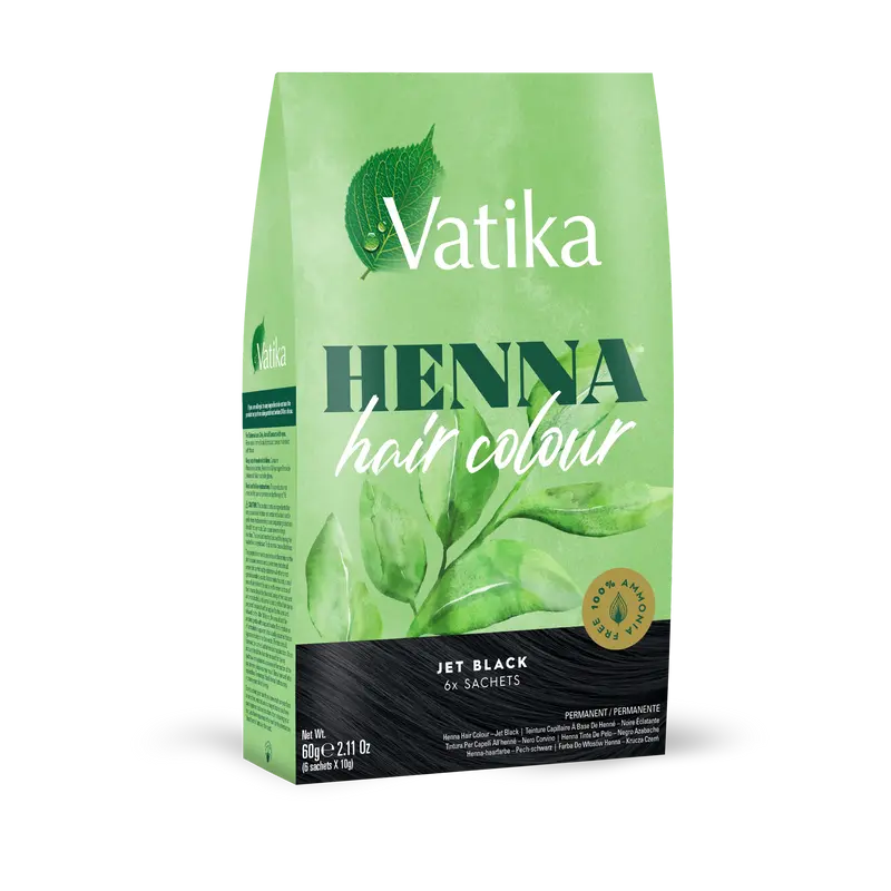Vatika Henna Hair Colour - Jet Black