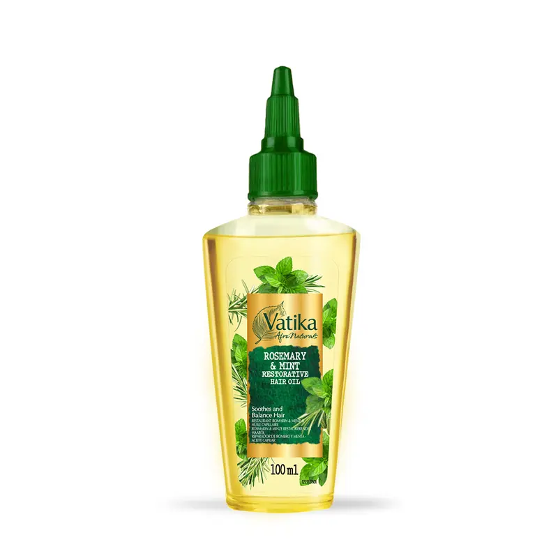 Vatika Naturals Curls Rosemary & Mint Hair Oil - 100 ml