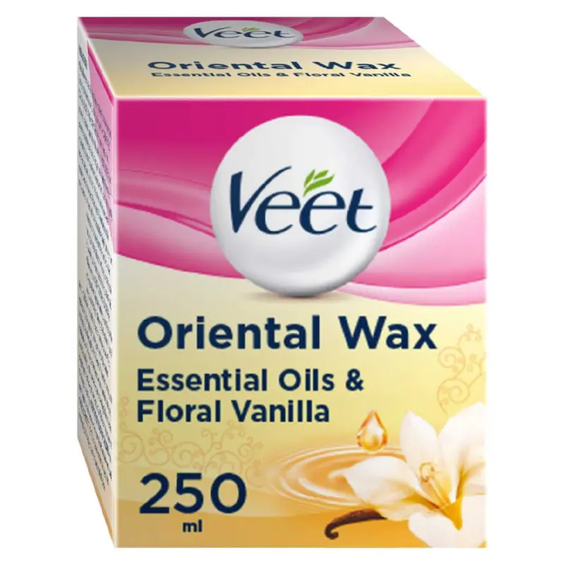 Veet Oriental Wax Essential Oils & Floral 250ml