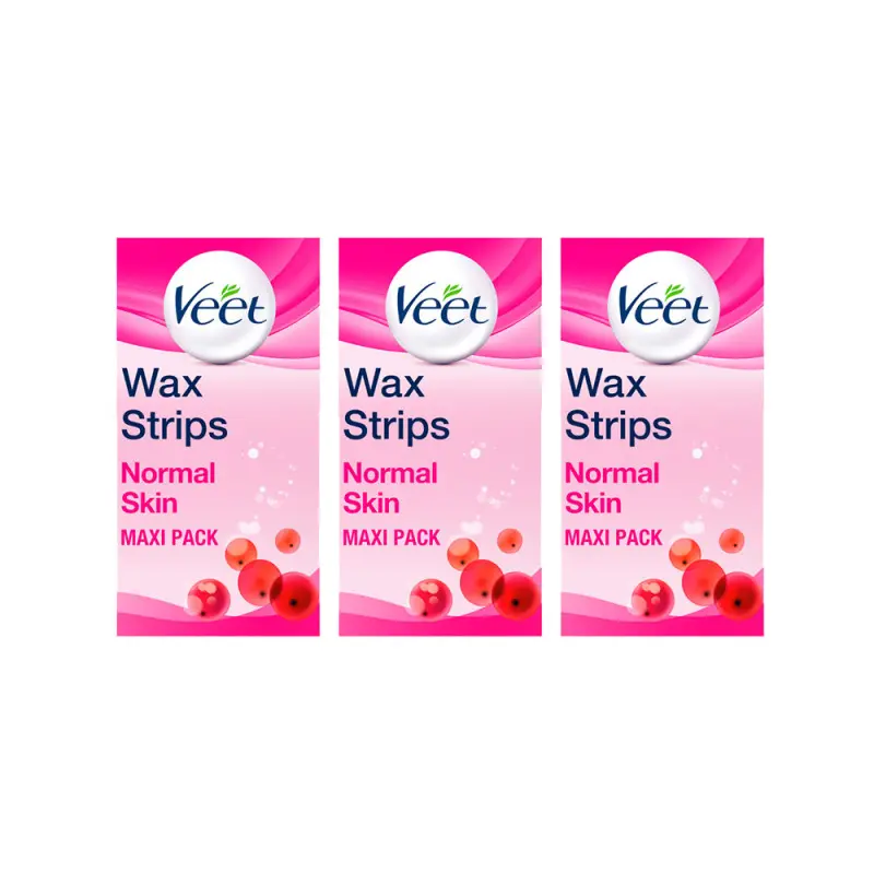 Veet Wax Strips Legs Normal 40s