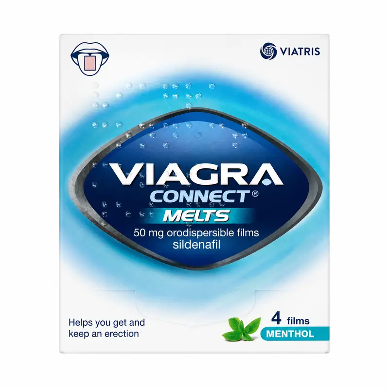 Viagra Connect Melts 50mg Orodispersible Films (Sildenafil)