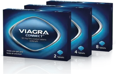 Viagra Connect Sildenafil 50mg Film-Coated Tablets - 2, 4 or 8 Tablets