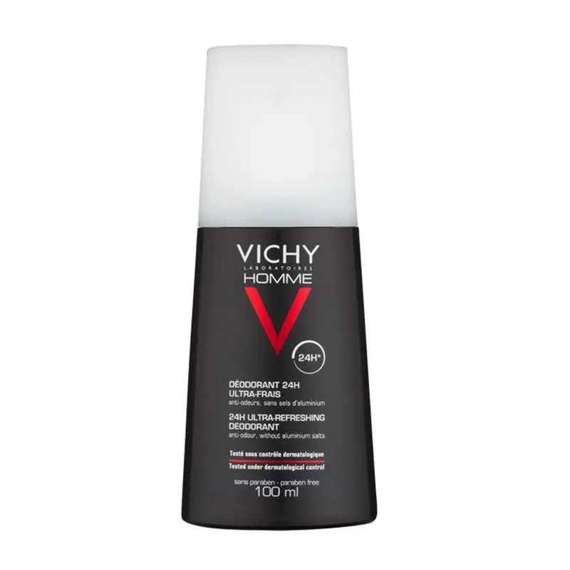 Vichy Homme Intense Regulation 24H Anti-Perspirant Deodorant 100ml