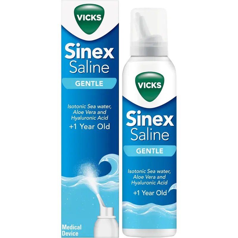 Vicks Sinex Gentle Saline Spray 120ml