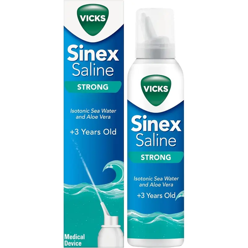 Vicks Sinex Strong Saline Spray 120ml