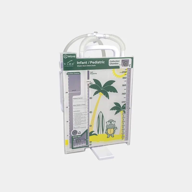 Vide ‘Wave’ Paediatric Water Seal Chest Drain Unit 200ml Box of 5