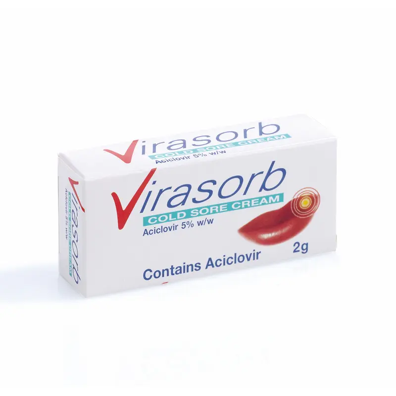 Virasorb cold sore cream 2g