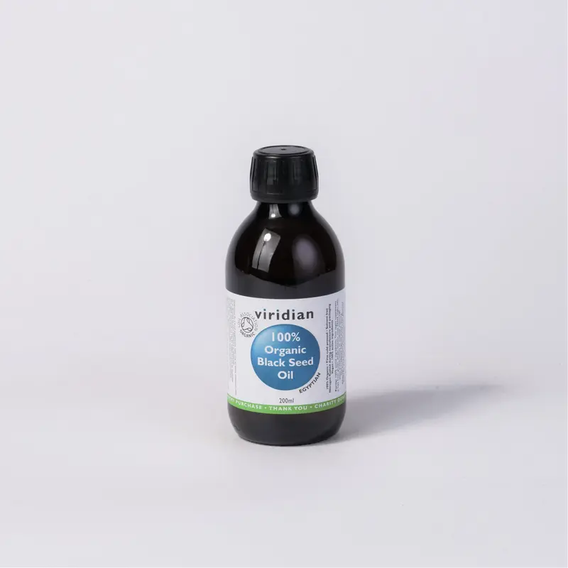 Viridian 100% Organic Black Seed Oil