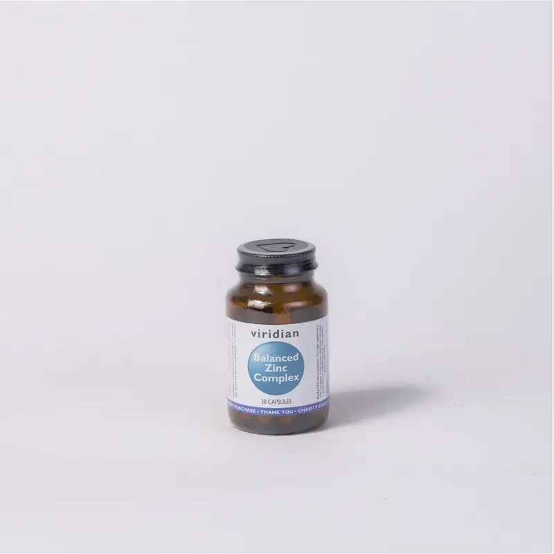 Viridian Balanced Zinc Complex Capsules