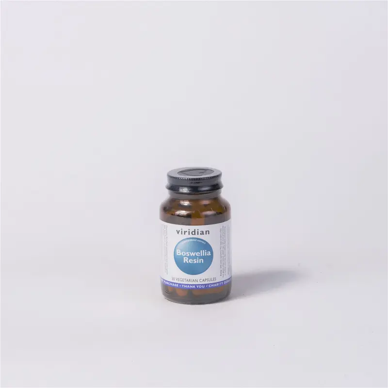 Viridian Boswellia Resin 270mg Capsules