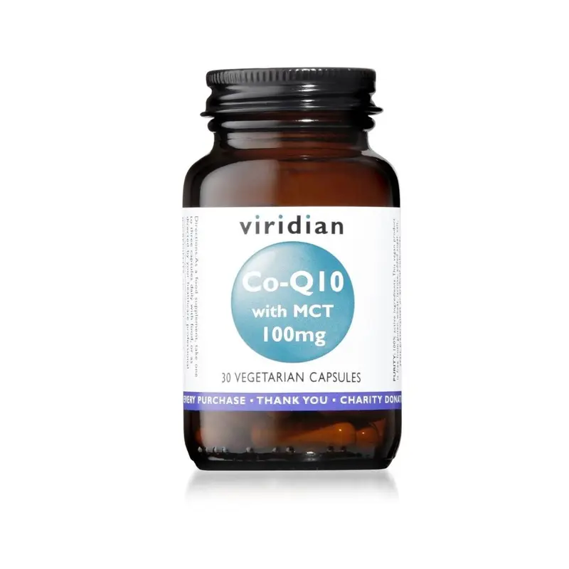 Viridian Co Q10 with MCT 100 mg 30 caps
