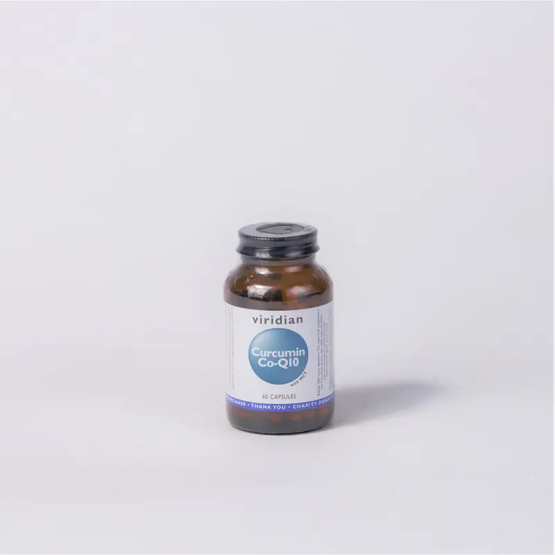 Viridian Curcumin Co-Q10 Capsules