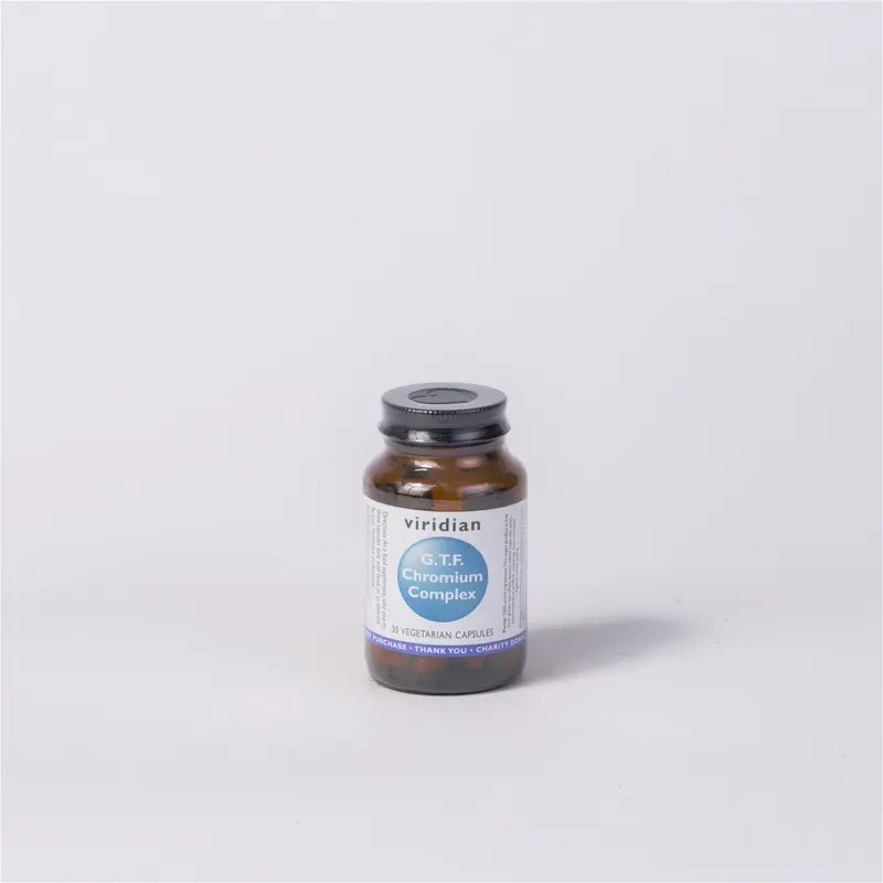 Viridian G.T.F. Chromium 200ug Complex