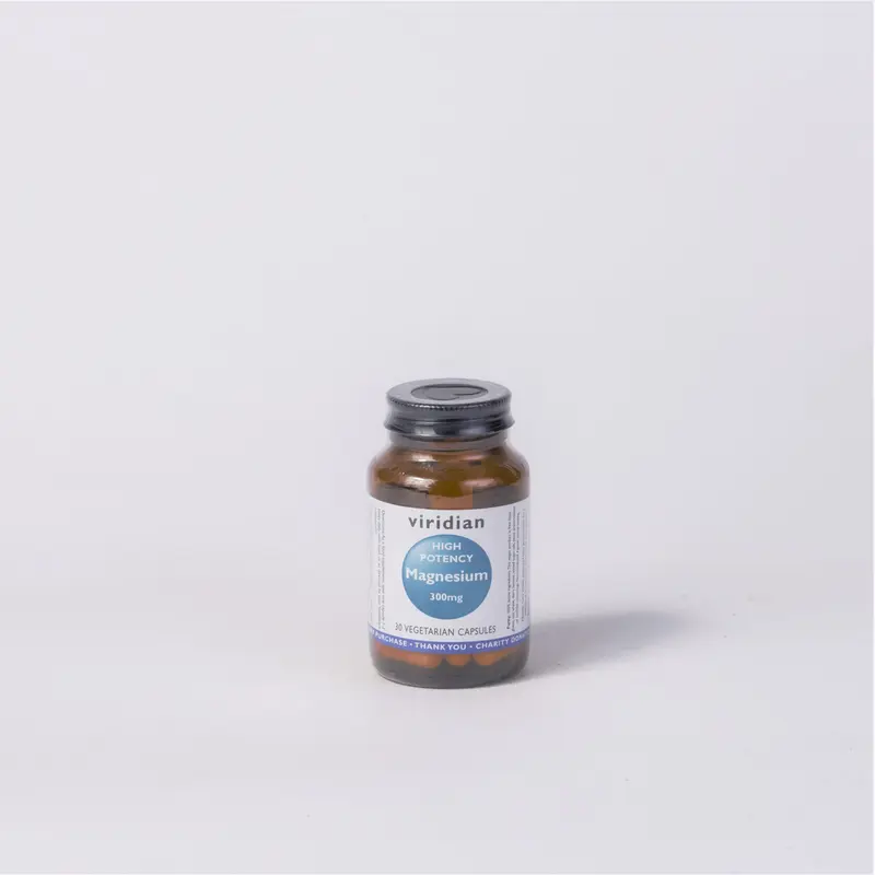 Viridian High Potency Magnesium 300mg Capsules